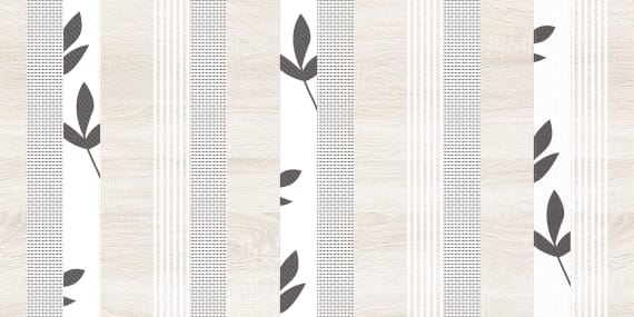Декоративные элементы Lasselsberger Джапанди Декор Полосы 1641-8644, цвет белый бежевый, поверхность матовая, прямоугольник, 200x400