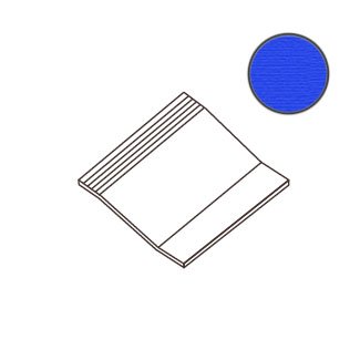 Спецэлементы Ce.Si Antislip Lineare Doccia Bobbio, цвет синий, поверхность матовая, квадрат, 100x100
