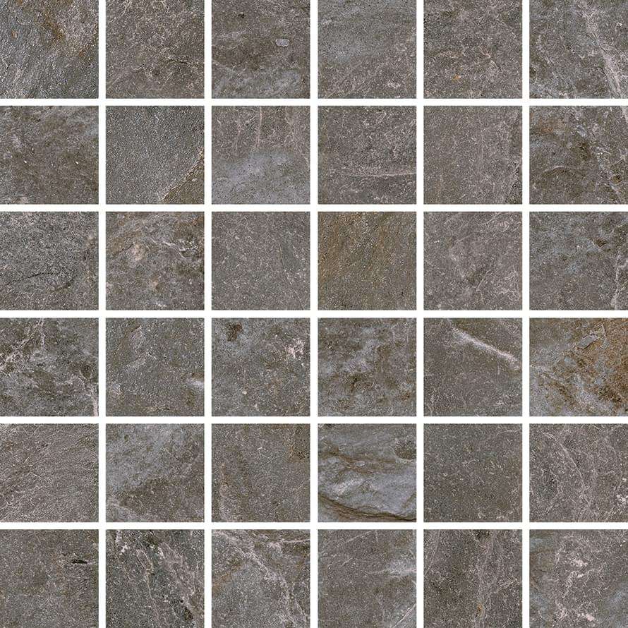 Мозаика Monocibec Dolomite Grey Mos (4,7X4,7) 92923, цвет серый, поверхность матовая, квадрат, 300x300