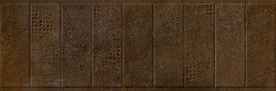 Декоративные элементы Ibero Abacus Concept Cobre, цвет коричневый, поверхность матовая, прямоугольник, 200x600