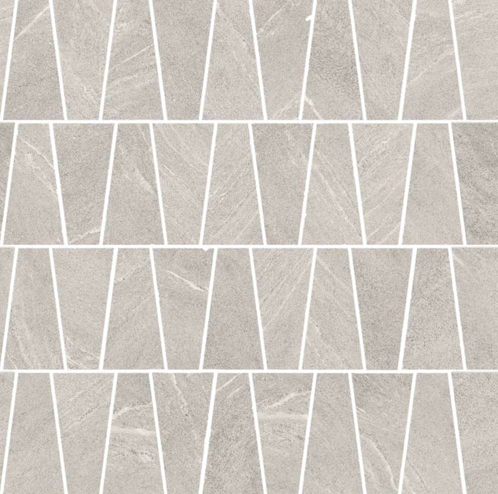 Мозаика Sant Agostino Waystone Trapex Pearl CSAPWYPE30, цвет серый, поверхность матовая, квадрат, 300x300