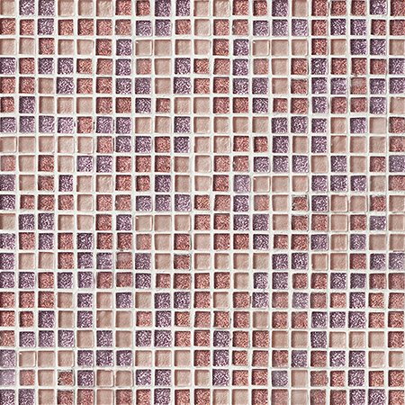 Мозаика Colori Viva Levanto CV10037, цвет розовый, поверхность глянцевая, квадрат, 298x298