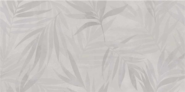 Декоративные элементы Керлайф Luce Palma Perla, цвет серый, поверхность матовая, прямоугольник, 315x630