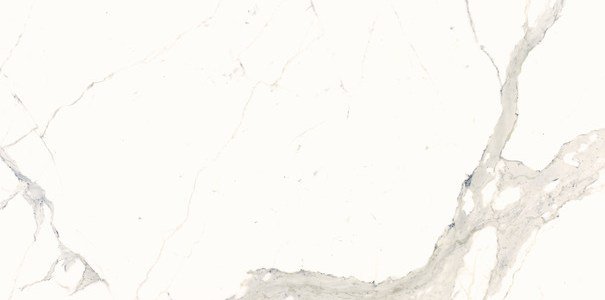 Керамогранит Ariostea Ultra Marmi Bianco Calacatta Lucidato Shiny UM6L157536, цвет белый, поверхность полированная, прямоугольник, 750x1500