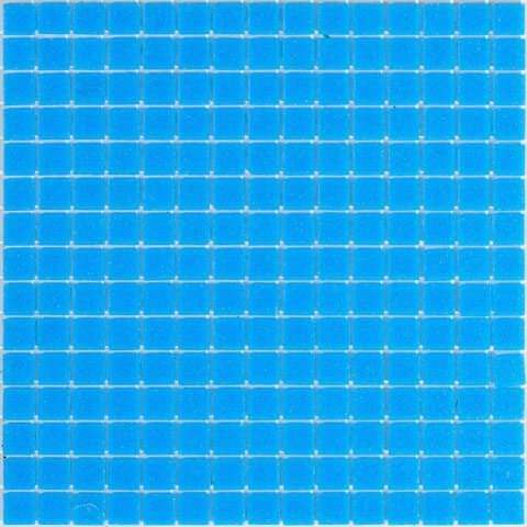 Мозаика Alma Mosaic Sandy SE21, цвет голубой, поверхность матовая, квадрат, 327x327