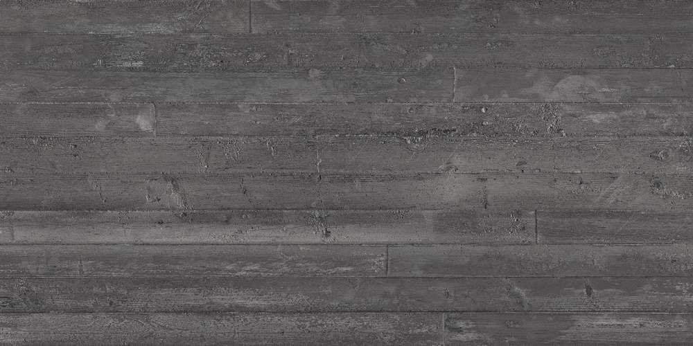 Керамогранит Provenza Re-Play Concrete Cassaforma Flat Anthracite EKF9, цвет чёрный, поверхность матовая, прямоугольник, 300x600