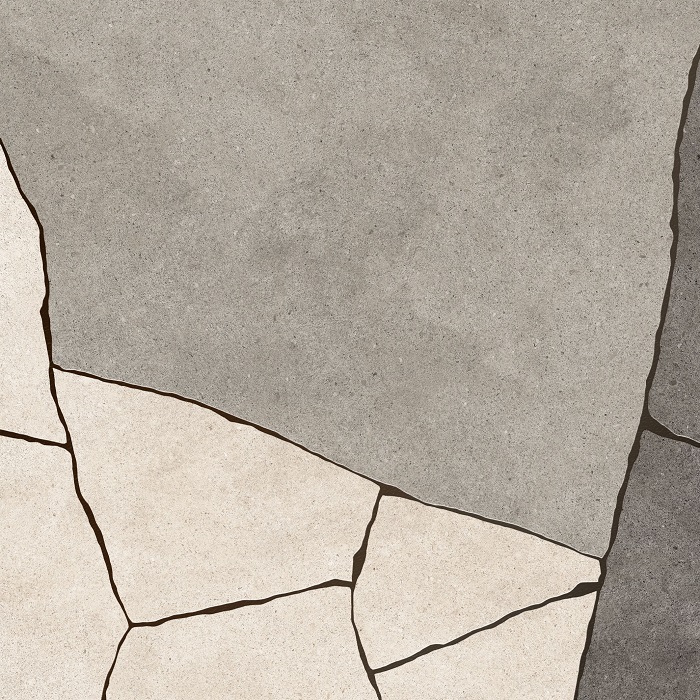 Керамогранит Керамин Фэйт 7М, цвет серый бежевый, поверхность матовая, квадрат, 600x600