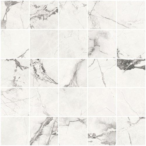 Мозаика Sant Agostino Pure Marble Mosaico Spider White CSAMSPWH30, цвет белый, поверхность матовая, квадрат, 300x300