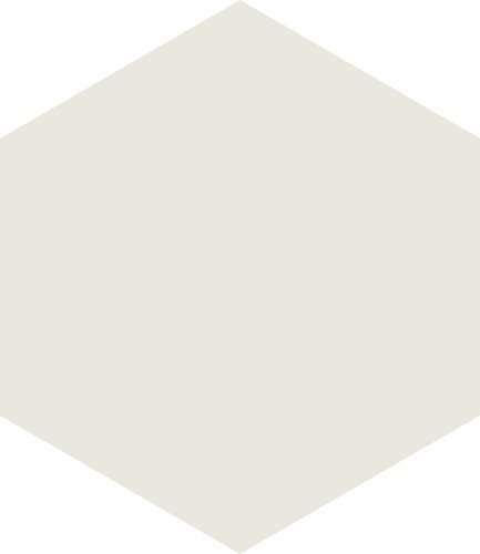Керамогранит APE Home Hexagon White, цвет белый, поверхность матовая, шестиугольник, 175x202