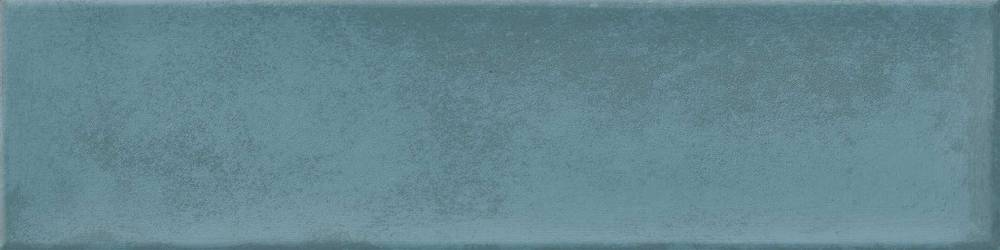 Керамическая плитка Grespania Boqueria Aqua DBO00, цвет голубой, поверхность глянцевая структурированная, под кирпич, 75x300