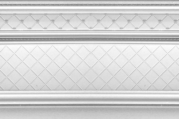 Бордюры Dual Gres Zocalo London, цвет белый, поверхность глянцевая, прямоугольник, 200x300