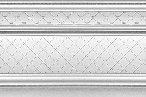 Бордюры Dual Gres Zocalo London, цвет белый, поверхность глянцевая, прямоугольник, 200x300