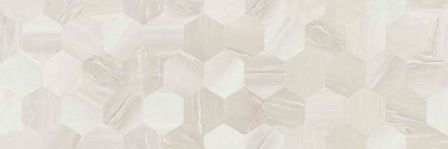 Керамическая плитка Ceramika Konskie Rosario Hexagon, цвет бежевый, поверхность глянцевая, прямоугольник, 250x750