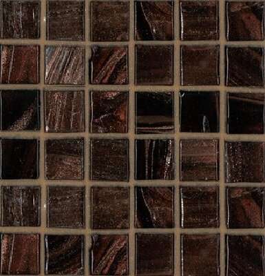 Мозаика Bisazza GM 10.51 (0110.51.4L), цвет коричневый, поверхность глянцевая, квадрат, 322x322