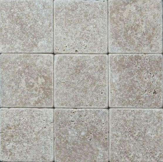Керамогранит Chakmaks Antic Noce/Tumbled, цвет серый, поверхность матовая, квадрат, 100x100