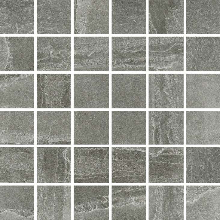 Мозаика Imola X-Rock Mk.G, цвет серый, поверхность матовая, квадрат, 300x300