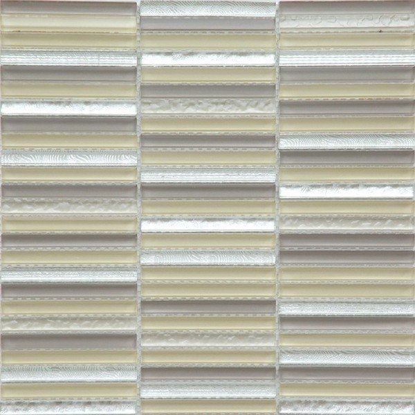 Мозаика Natural Mosaic Spectrum CAS-018 (Стекло), цвет бежевый, поверхность глянцевая, квадрат, 298x298