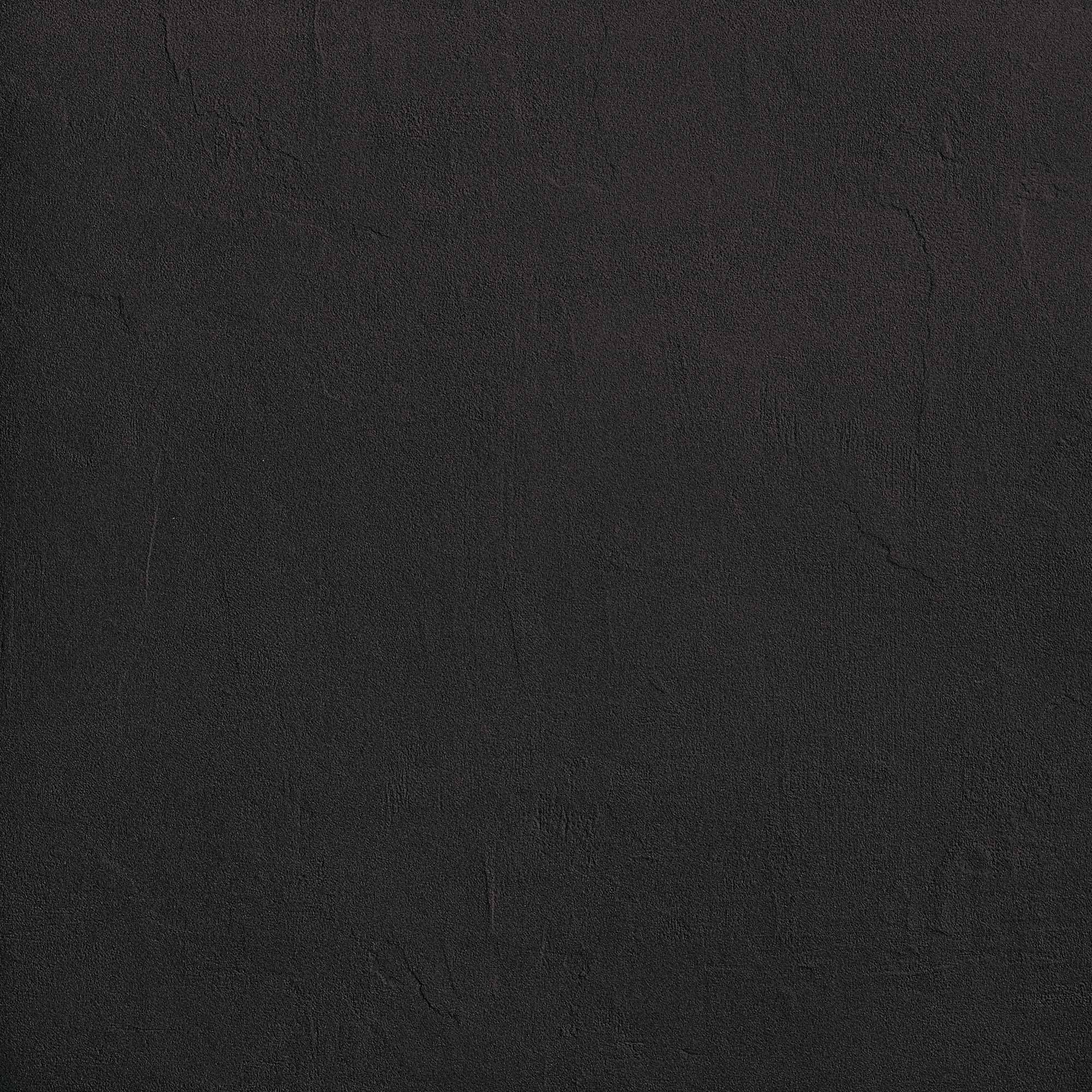 Керамогранит Kerlite Materica Ardesia (Толщина 5.5 мм), цвет чёрный тёмный, поверхность матовая, квадрат, 1000x1000
