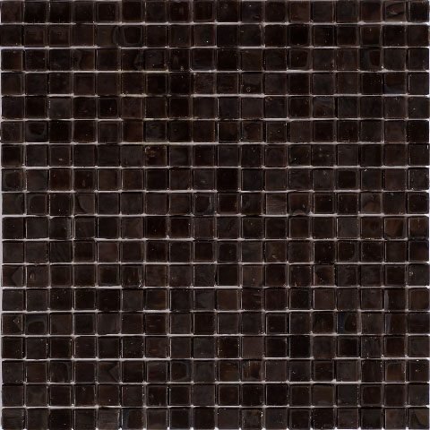 Мозаика Alma Mosaic Opaco N51, цвет чёрный, поверхность глянцевая, квадрат, 295x295