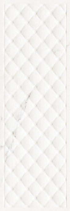 Декоративные элементы Ascot Glamourwall Capitone Dec Calacatta GMC10C, цвет белый, поверхность глянцевая, прямоугольник, 250x750
