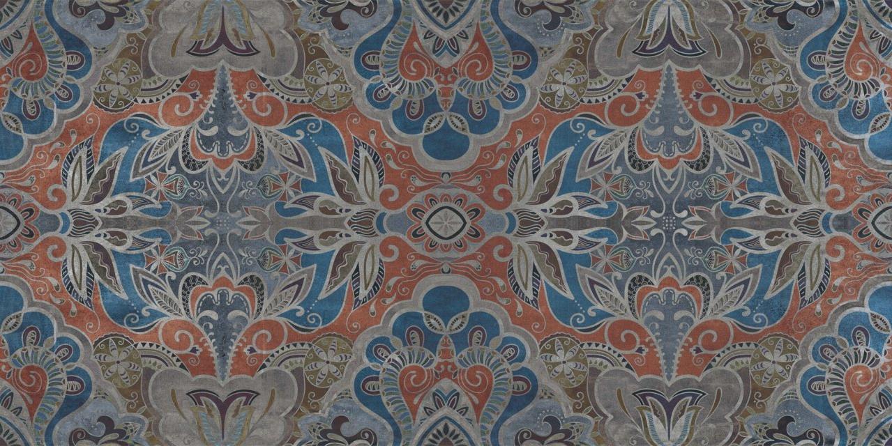 Керамогранит ABK W&S Carpet Grey PF60007612, цвет разноцветный, поверхность матовая, прямоугольник, 600x1200