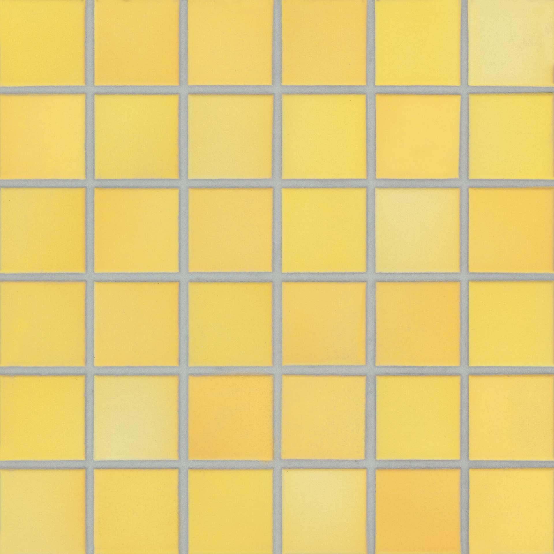 Мозаика Jasba Fresh Sunshineyellow-Mix 41415H, цвет жёлтый, поверхность матовая, квадрат, 297x297