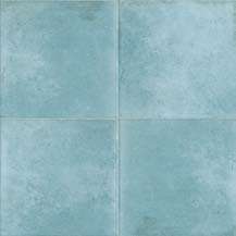 Керамическая плитка Arkadia Cemento Azzurro, цвет голубой, поверхность матовая, квадрат, 200x200