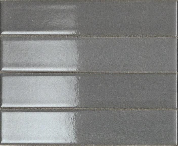 Керамическая плитка Sartoria Polveri Coal Wall Glossy SAPOW0452G, цвет серый, поверхность глянцевая, прямоугольник, 50x250