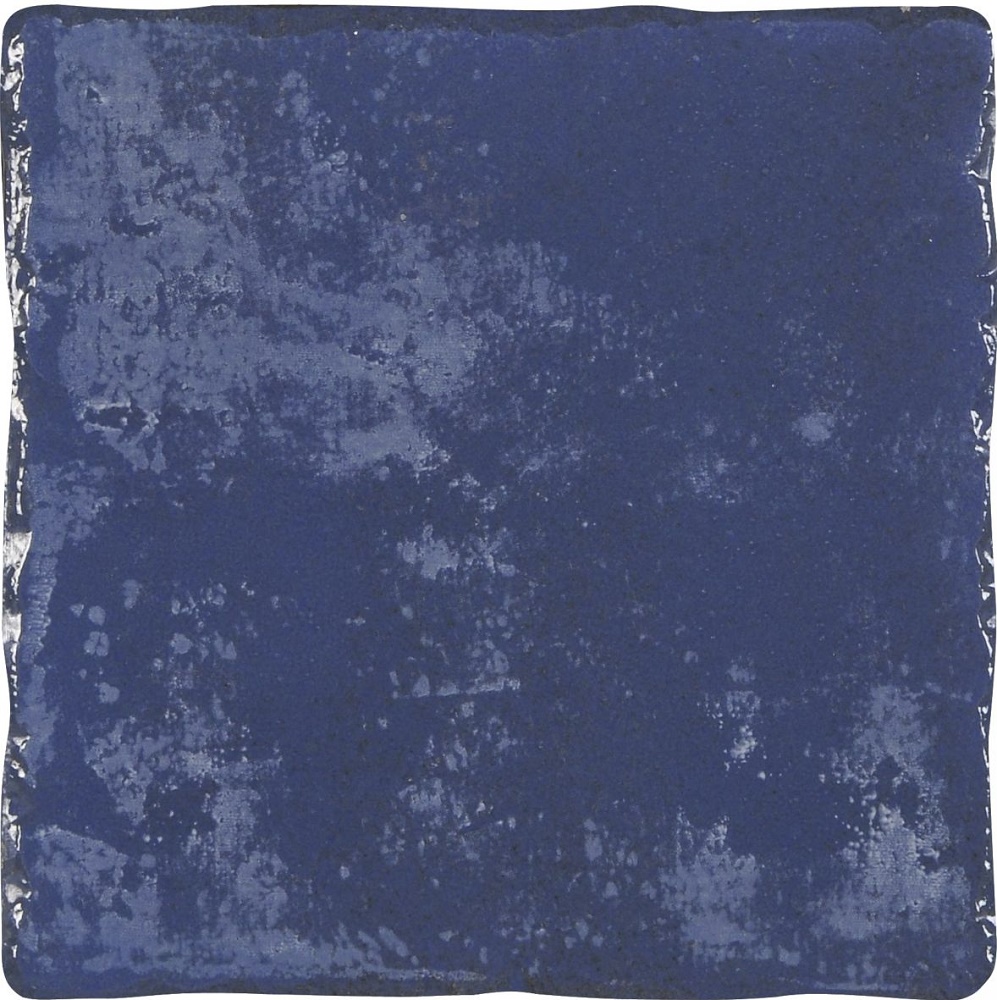 Керамическая плитка Eco Ceramica Maestri Ceramisti Faentini, цвет синий, поверхность глянцевая, квадрат, 200x200