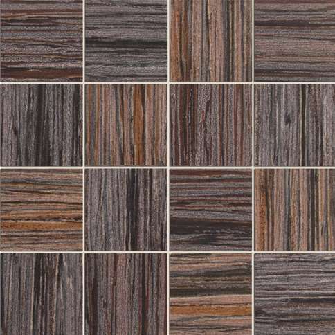 Мозаика Natura Di Terra Foresta Mosaik, цвет коричневый, поверхность матовая, квадрат, 298x298