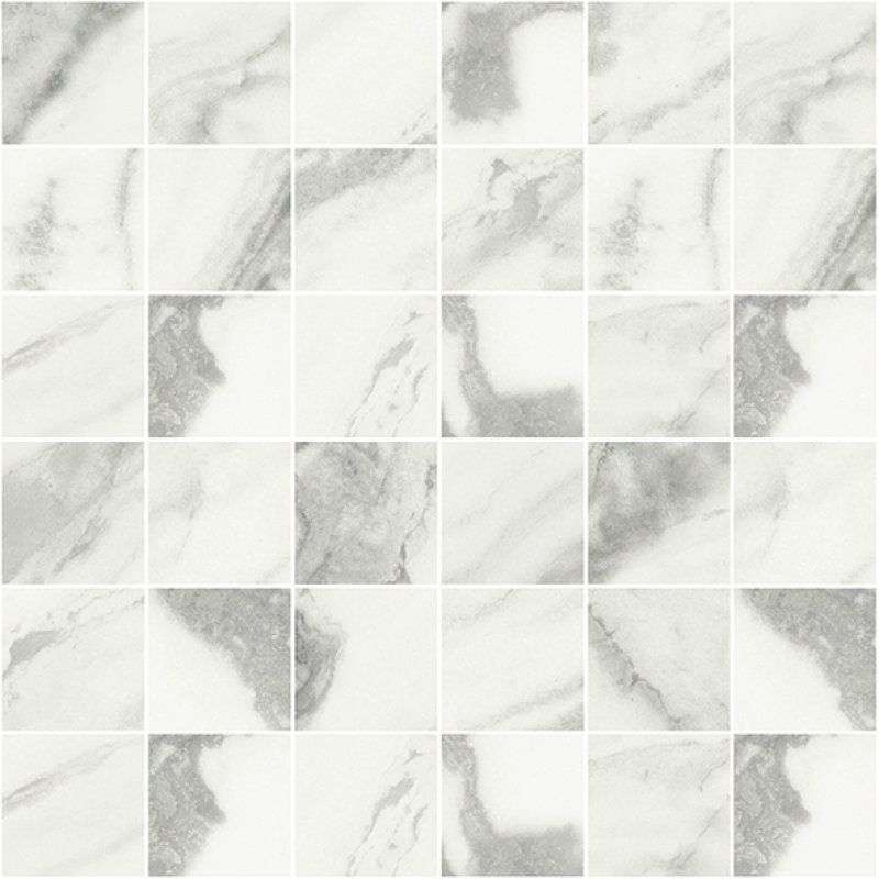 Мозаика Laparet Silver Мозаика белый, цвет серый, поверхность полированная, квадрат, 300x300