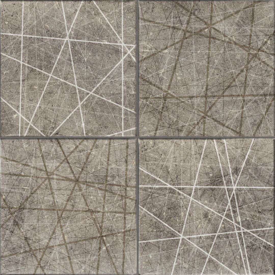 Декоративные элементы Керамин Авалон 4Д, цвет коричневый, поверхность матовая, квадрат, 500x500
