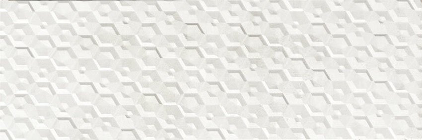 Керамогранит Apavisa NanoForma White Illusion, цвет белый, поверхность структурированная, квадрат, 298x895