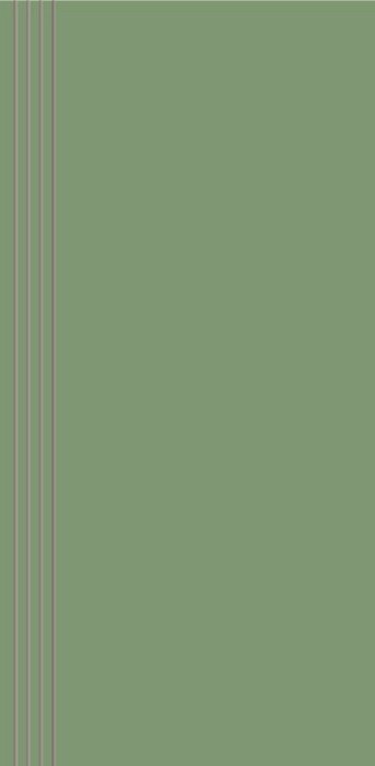 Ступени Керамин Моноколор 4 ступени, цвет зелёный, поверхность матовая, прямоугольник, 600x295