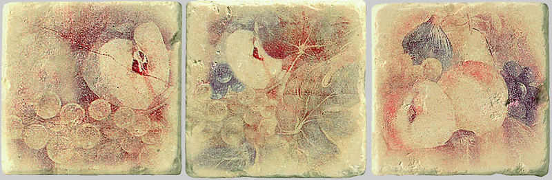 Декоративные элементы Cir Marble Age Inserto Botticino Beige S/3 1006939, цвет бежевый, поверхность матовая, квадрат, 100x100