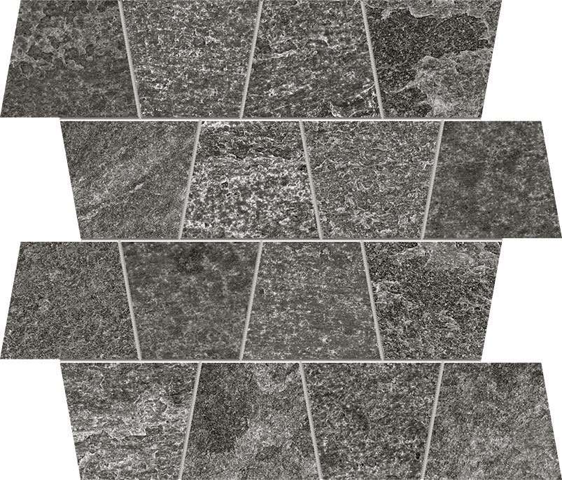 Мозаика Terratinta Oppdal Kull TTOP03MTN, цвет серый, поверхность матовая, прямоугольник, 290x340
