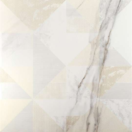 Декоративные элементы Dune Carina Superwhite Satin 188230, цвет белый, поверхность полированная, квадрат, 600x600