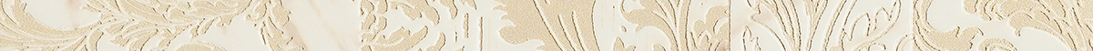 Бордюры Versace Marble Fas.3 Patchwork Bianco 240741, цвет белый, поверхность лаппатированная, прямоугольник, 27x585