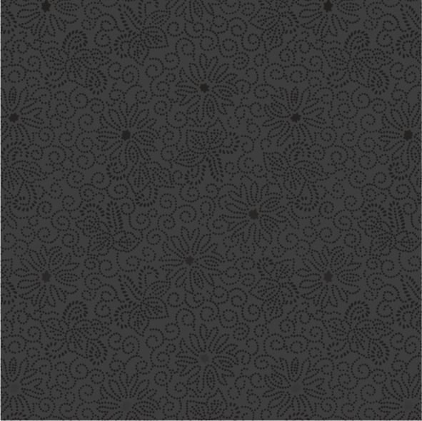 Керамическая плитка Керамин Монро 5П, цвет чёрный, поверхность матовая, квадрат, 400x400