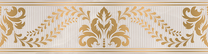 Бордюры Global Tile Neo Chic Бордюр 10200000101, цвет бежевый золотой, поверхность глянцевая, прямоугольник, 65x250