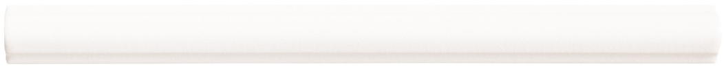 Бордюры Adex Earth Barra Relieve Navajo White ADEH5012, цвет белый, поверхность матовая, прямоугольник, 25x300