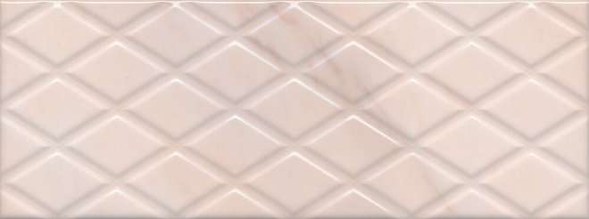 Керамическая плитка Kerama Marazzi Флораль Структура 15118, цвет бежевый, поверхность матовая, прямоугольник, 150x400