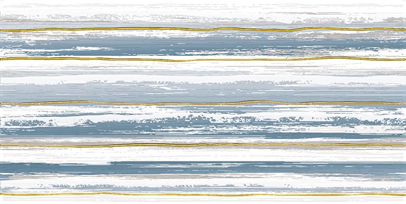 Декоративные элементы Нефрит керамика Кураж 3 04-01-1-08-05-65-2030-0, цвет белый коричневый синий, поверхность глянцевая, прямоугольник, 200x400