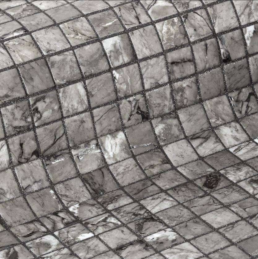 Мозаика Ezarri Zen Fior Di Bosco, цвет серый, поверхность матовая, прямоугольник, 313x495