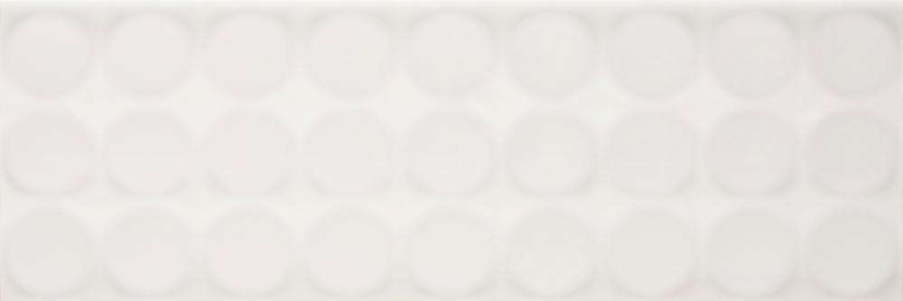 Декоративные элементы Serra Flavia Off White Circle Decor, цвет белый, поверхность глянцевая, прямоугольник, 300x900