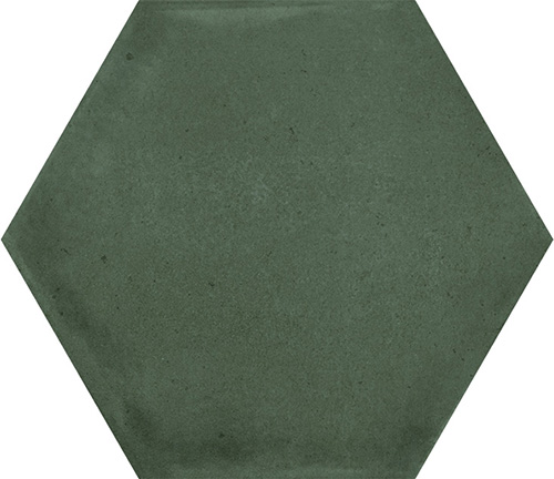 Керамическая плитка La Fabbrica Small Emerald 180044, цвет зелёный, поверхность матовая, шестиугольник, 107x124