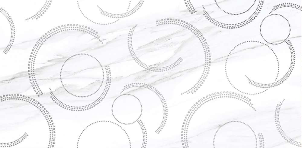 Декоративные элементы Нефрит керамика Мемори 04-01-1-10-03-06-1057-0, цвет белый серый, поверхность матовая, прямоугольник, 250x500