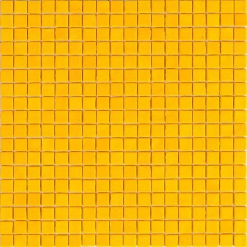 Мозаика Alma Mosaic Opaco NC0818, цвет жёлтый, поверхность глянцевая, квадрат, 295x295