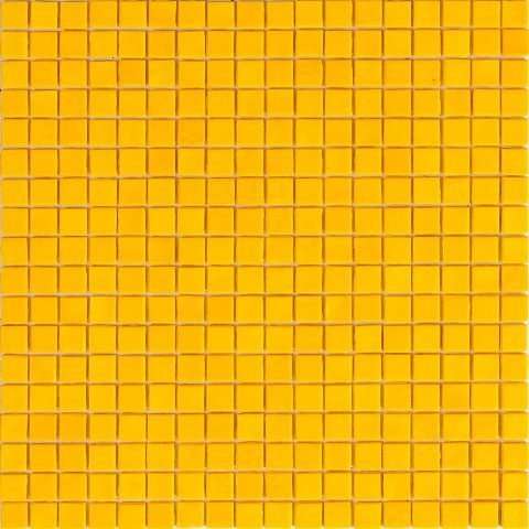Мозаика Alma Mosaic Opaco NC0818, цвет жёлтый, поверхность глянцевая, квадрат, 295x295