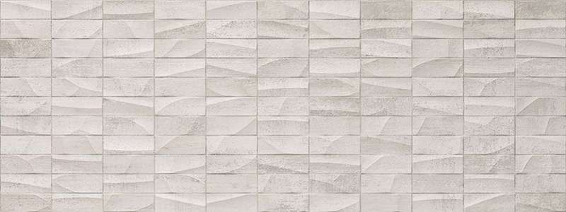 Декоративные элементы Porcelanosa Nantes Mosaico Acero 100239860, цвет серый, поверхность рельефная, прямоугольник, 450x1200